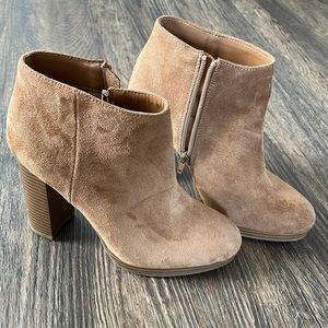 Brown LC booties
